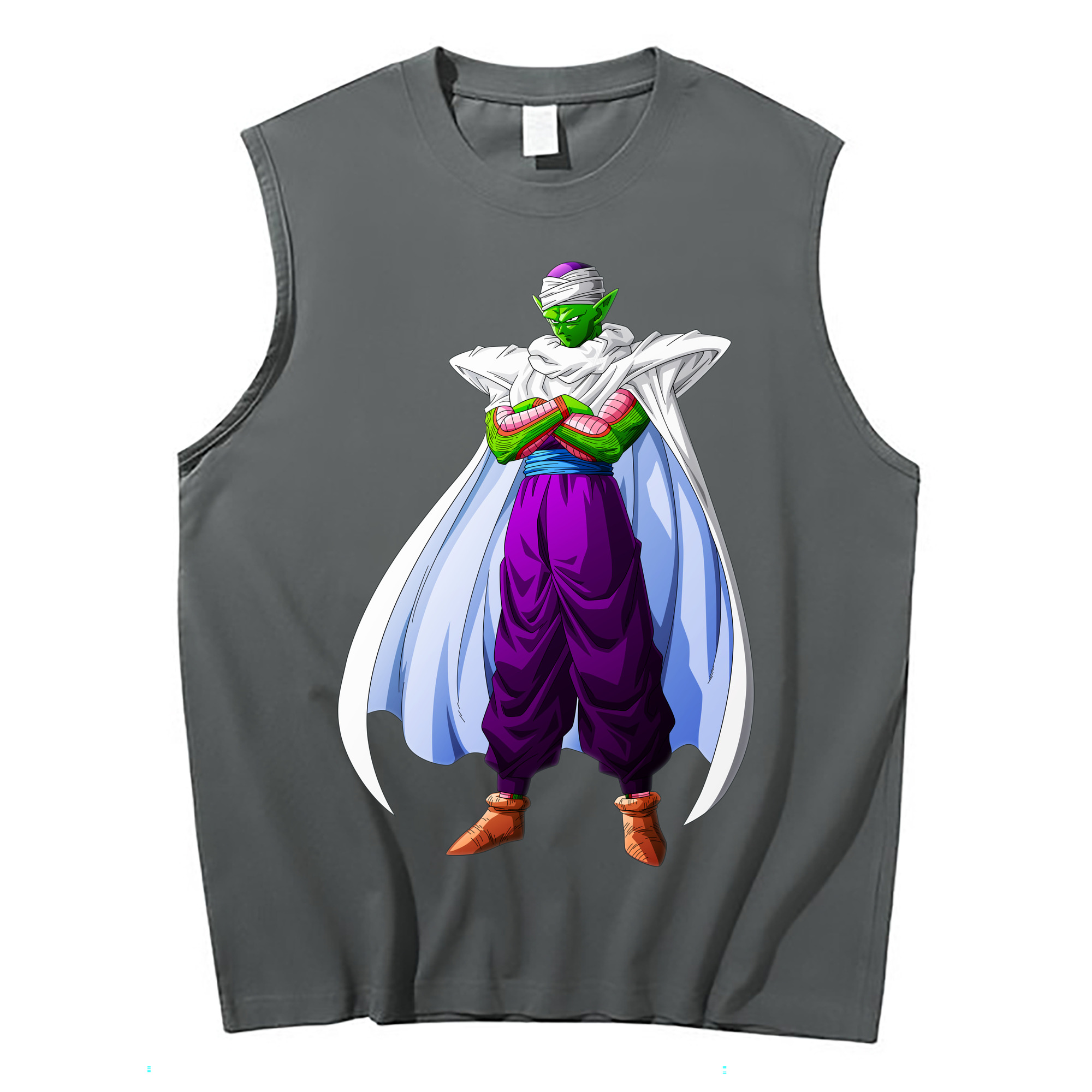 （画像用） ドラゴンボール ピッコロ DRAGON BALL Piccolo コットン100％タンクトップ（フロントプリント）